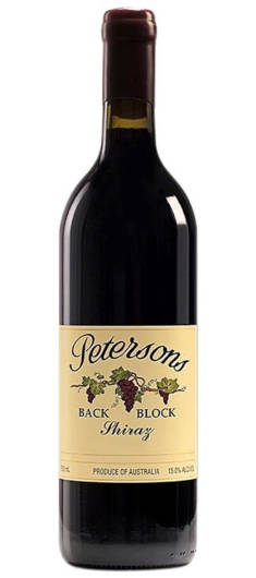 Petersons Wines Shiraz